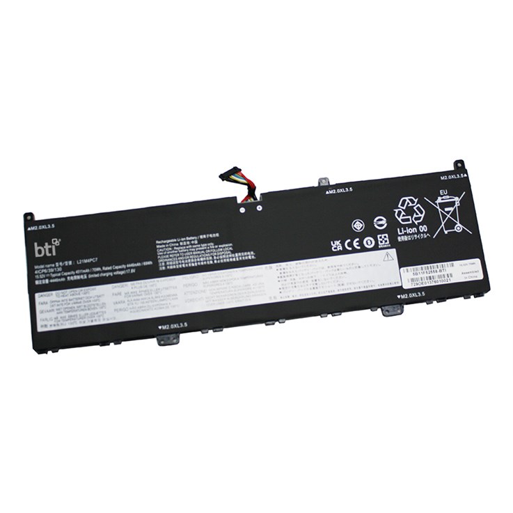 BTI L21M4PE0 compatible 70Wh 4-cell battery for LENOVO SLIM 7 PROX