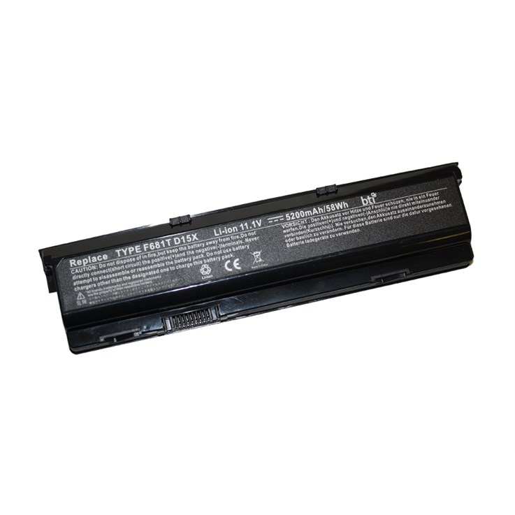 BTI NGPHW compatible 48Wh 6-cell battery for Dell M15X