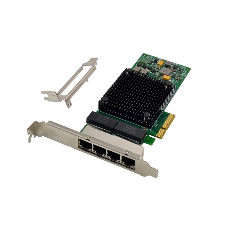 Origin Storage Dell 430-4416 alternative Intel I350 NIC PCIe 2.1 x4 Quad Port 1GbE RJ45