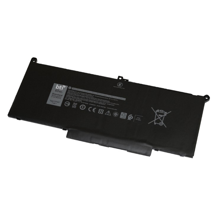BTI KG7VF compatible 60Wh 4-cell battery for Dell Latitude