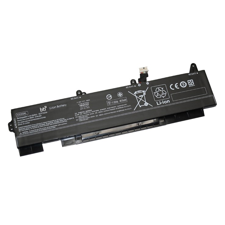 BTI HSTNN-DB90 compatible 56Wh 3-cell battery for HP 850 G7 855 G7 850 G8 ZBOOK FIREFLY 15 G8