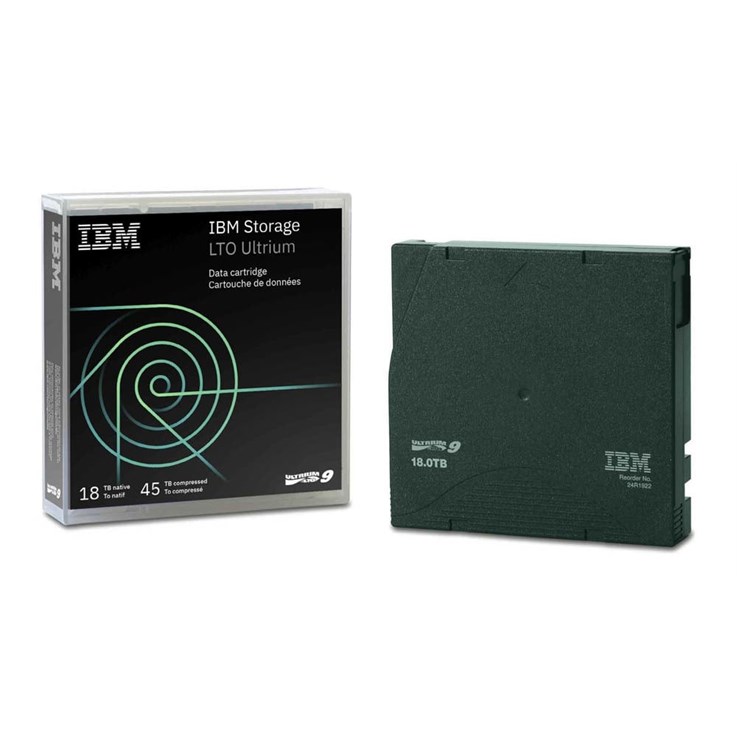 IBM 02XW568 Blank data tape 18 TB LTO