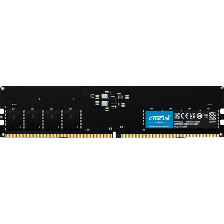 Crucial CT16G48C40U5 memory module 16 GB 1 x 16 GB DDR5 4800 MT/s 288-pin DIMM