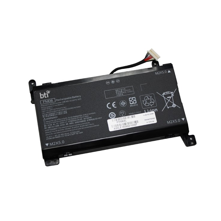 BTI TPN-Q195 compatible 83Wh 8-cell battery for HP Omen 17