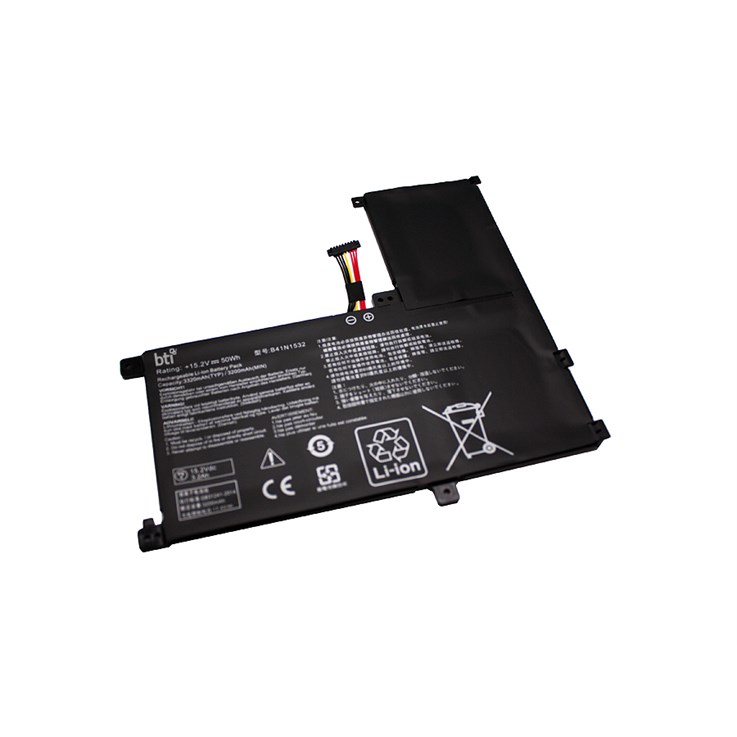BTI 50Wh 4 cell 0B200-02010100 compatible battery for ASUS ZENBOOK FLIP UX560UA-FZ019T ZENBOOK FLIP UX560UA-FZ018T ZENBOOK FLIP UX560UA-FZ017T