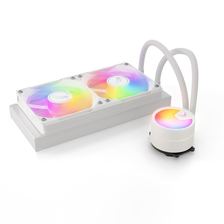 Valkyrie A240 Processor All-in-one liquid cooler 24 cm White