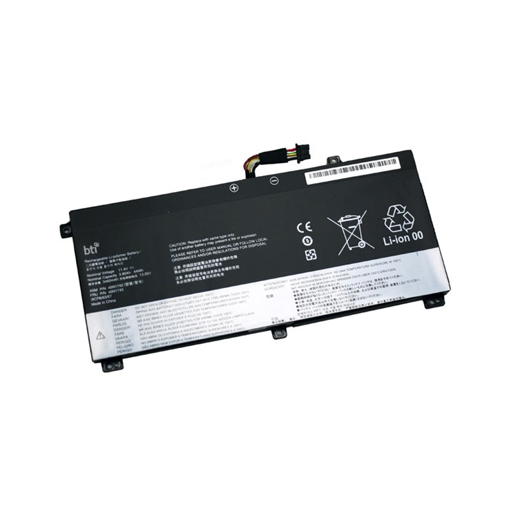 BTI 45N1741 compatible 44Wh 3-cell battery for THINKPAD T550