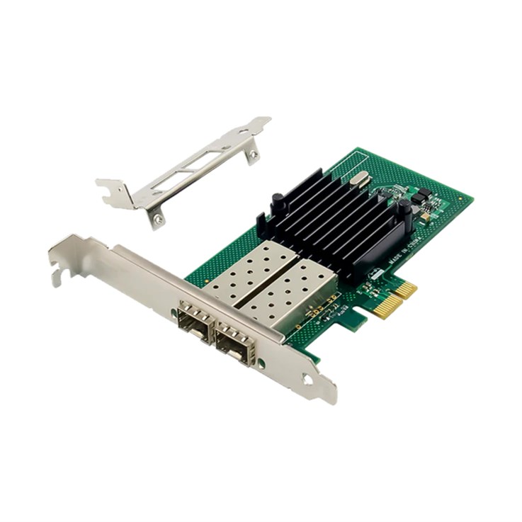 Origin Storage Intel based I350 NIC PCIe x2.1 Dual Port 1GbE Open SFP