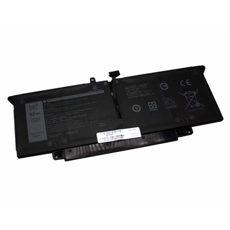 BTI 451-BCPW compatible 52Wh 4-cell battery for Dell Latitude 7310 7410