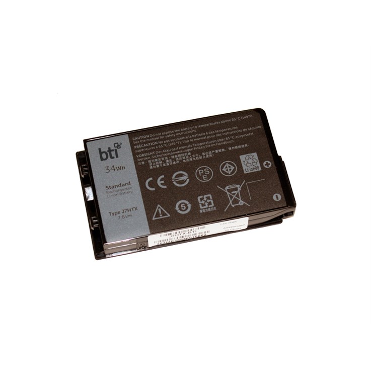BTI 2JT7D compatible 34Wh 2-cell battery for LATITUDE 12 7220