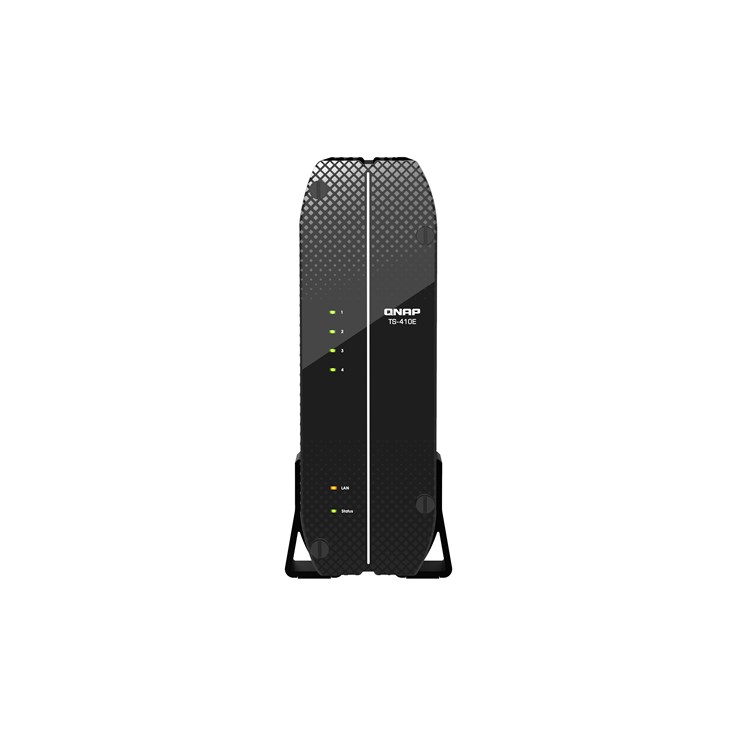 QNAP TS-410E NAS Tower Intel® Celeron® J6412 8 GB 0 TB QNAP QTS Black