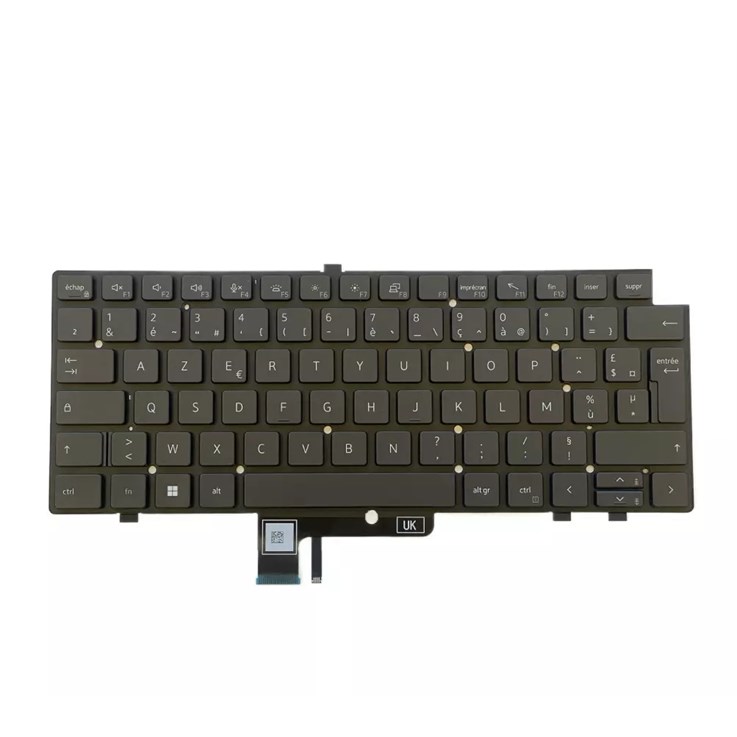 Dell French Keyboard 80 Keys Backlit for Latitude 74/7640