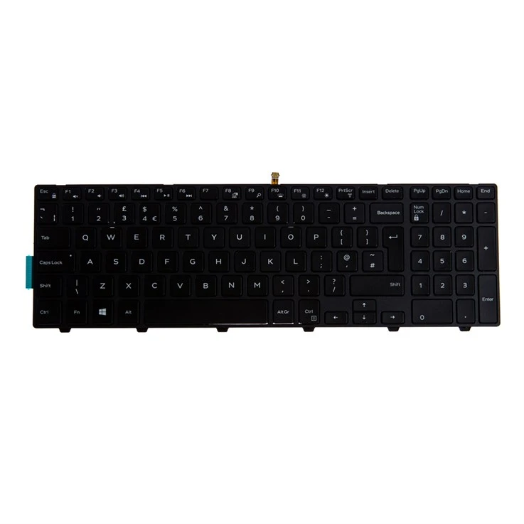 Dell UK Keyboard 100 Keys Backlit for PWS 3590