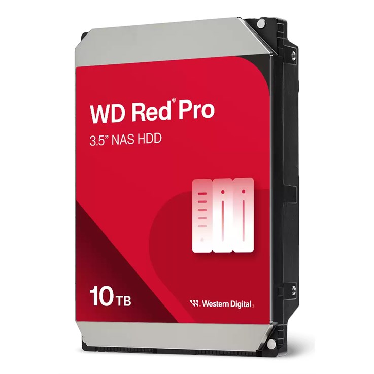 Western Digital Red Pro internal hard drive 10 TB 7200 RPM 512 MB 3.5" Serial ATA III