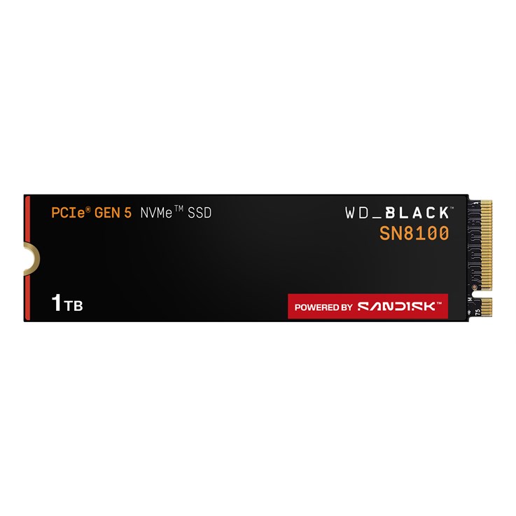 SanDisk Black WD_BLACK� SN8100 NVMe� SSD POWERED BY 1 TB