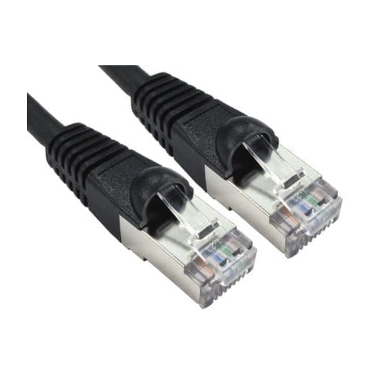 Origin Storage 2m Cat6A Patch Cable black 10GBASE-T LSZH