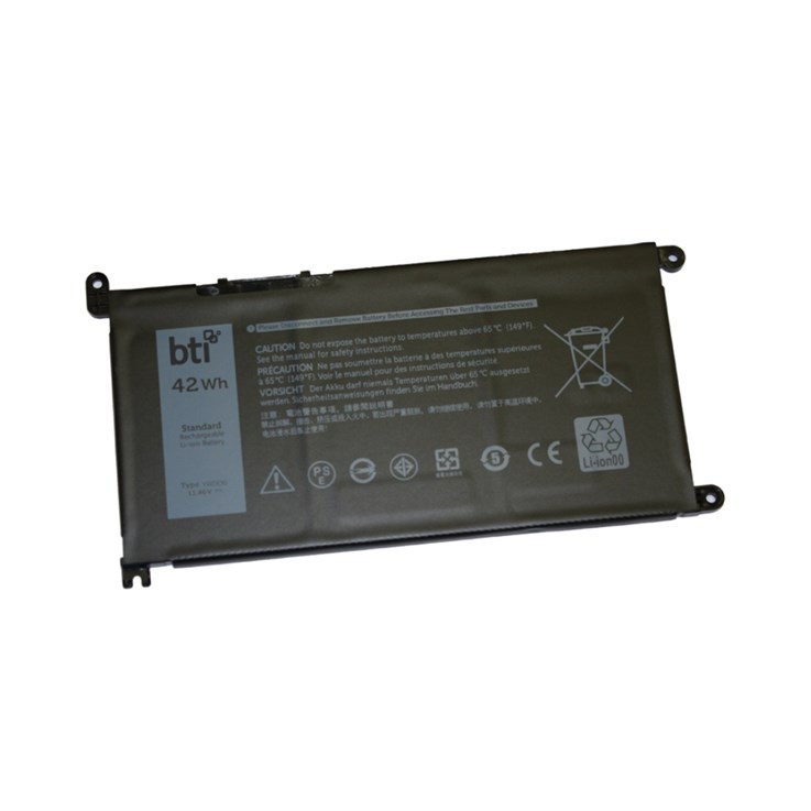 BTI 3-cell 42Wh 1VX1H compatible laptop battery for Dell Inspiron Vostro 5481 5482 5485 5590 - 18 month warranty