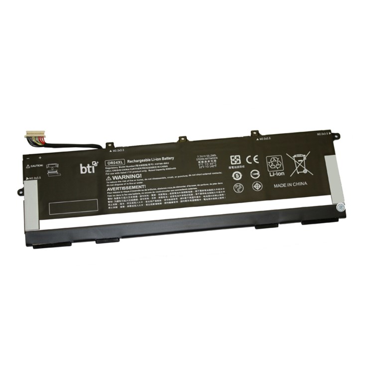 BTI L34209-2B1 compatible 53.2Wh 4-cell battery for HP ZHAN X 13 G2 EliteBook X360 830 G5 G6