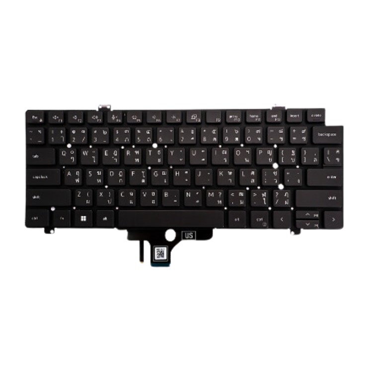 Dell Thai English Keyboard Backlit Win 11 for Latitude 5440