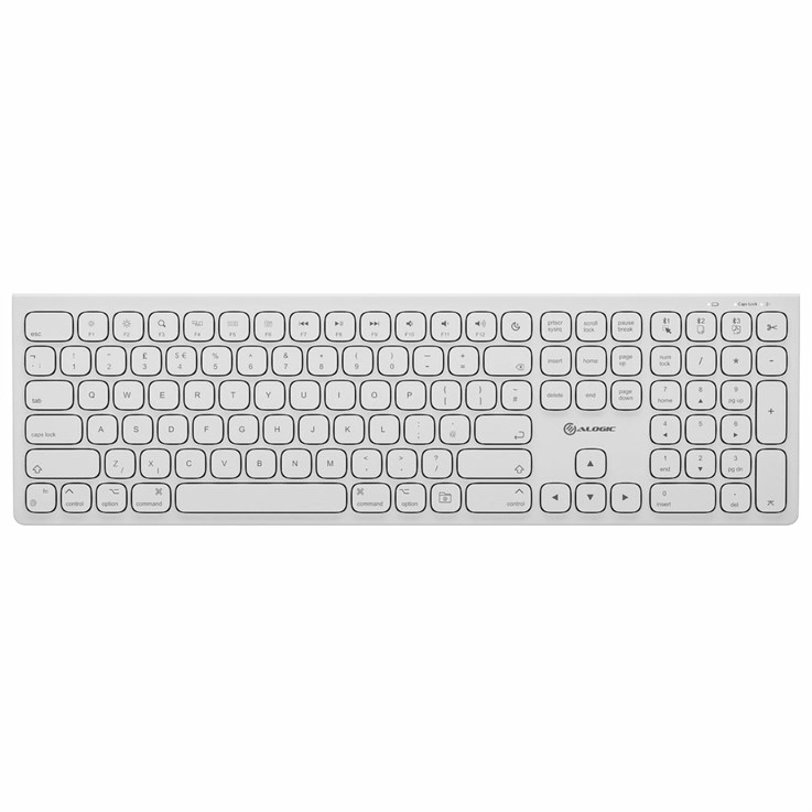 ALOGIC Echelon USB-C Rechargeable Wireless Keyboard for macOS