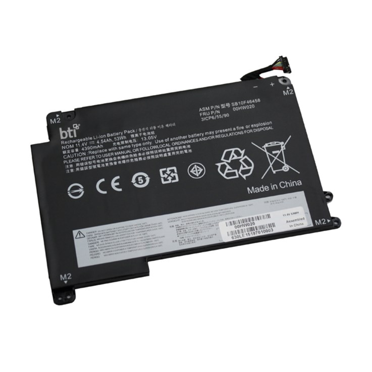 BTI SB10F46459 compatible 53Wh 3-cell battery for THINKPAD P40 YOGA YOGA 460