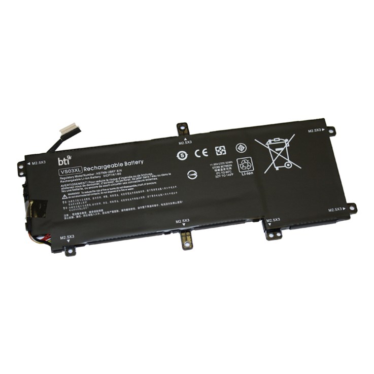 BTI 849313-850 compatible 52Wh 3-cell battery for HP ENVY 15-AS