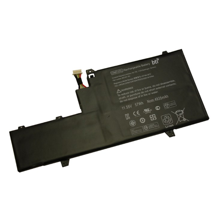 BTI 863280-855 compatible 57Wh 3-cell battery for HP Elitebook X360 1030 G2