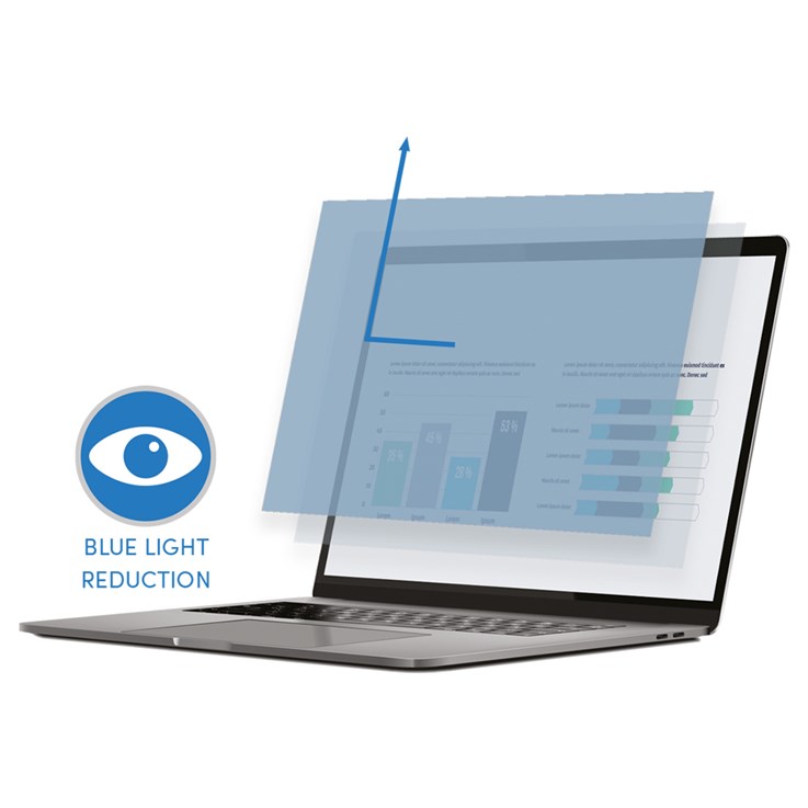 Origin Storage Anti-Blue Security Filter 2-Way Plug-In 14.0in (16:9)