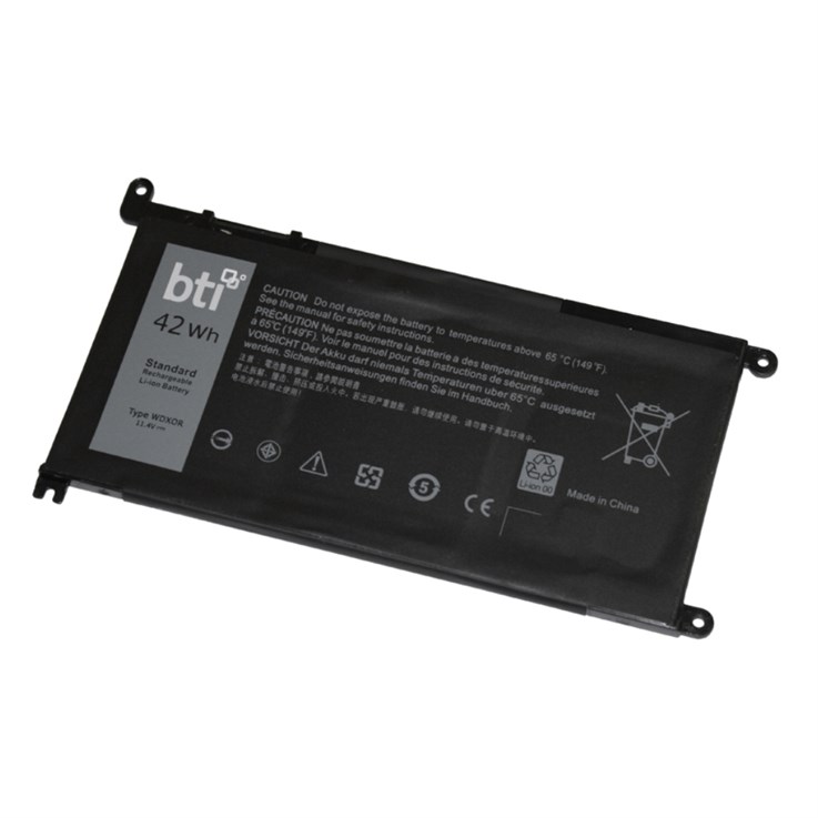 BTI 3CRH3 compatible 42Wh replacement battery for Dell