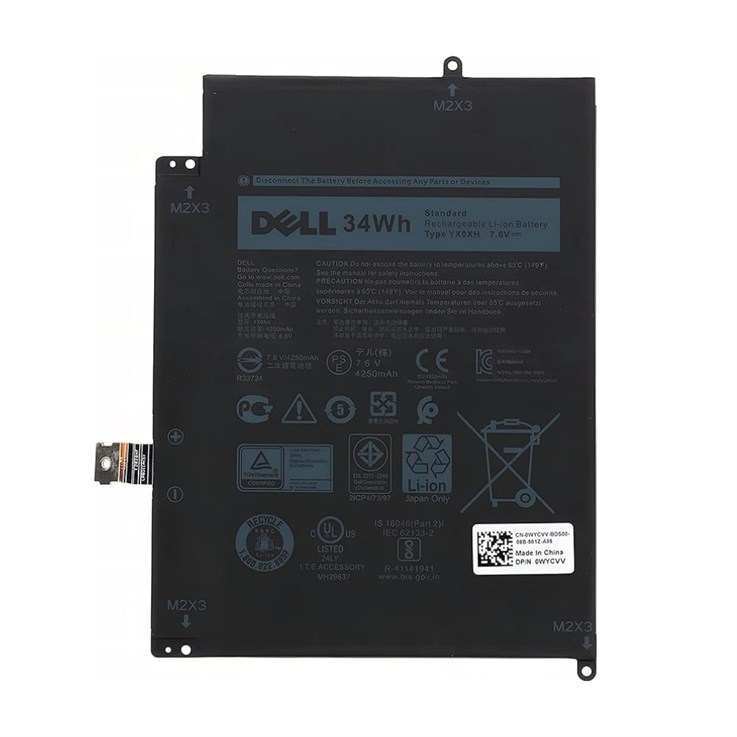 Origin Storage DELL BTRY PRI 34WHR 2C LITH SMP