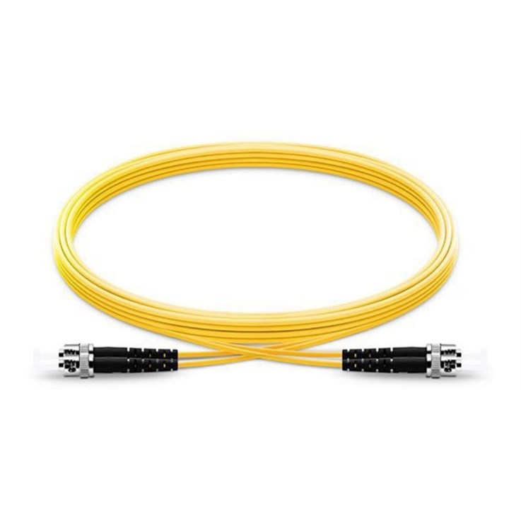 Origin Storage ST-ST OM3 Fibre Optic Cable Singlemode Duplex - Yellow 10m