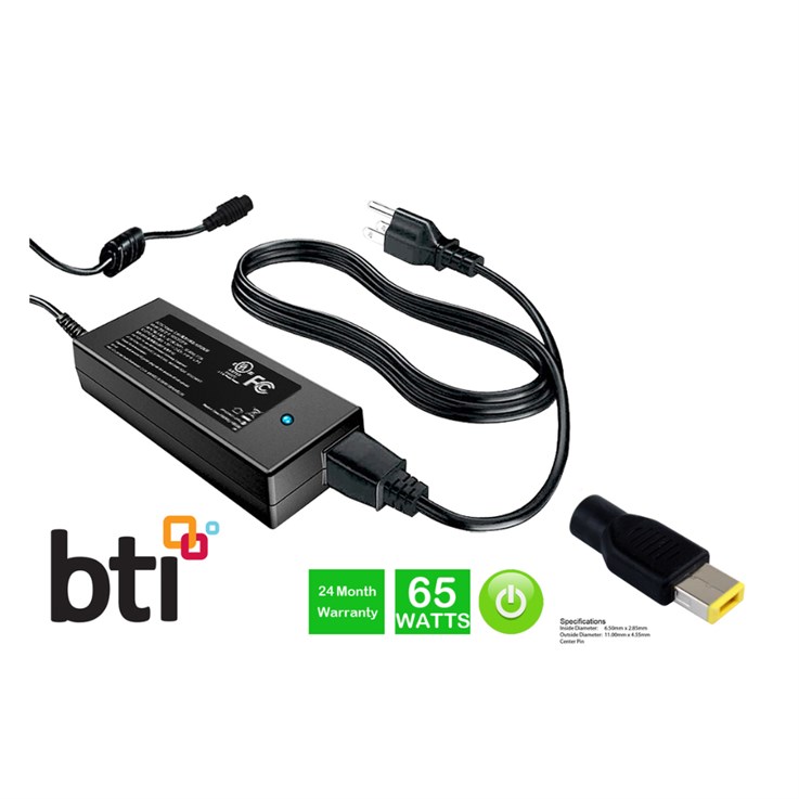 Origin Storage BTI Alternative to Lenovo 0B47483 power adapter/inverter Indoor 65 W Black