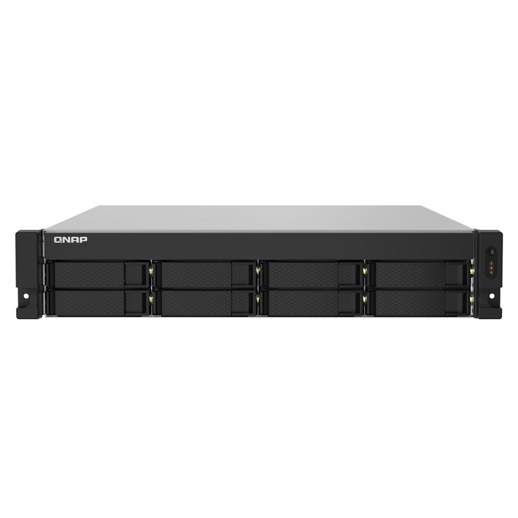 QNAP TS-832PXU-RP NAS Rack (2U) Annapurna Labs AL324 4 GB DDR4 0 TB QNAP Turbo System Black