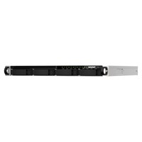 QNAP TS-h987XU-RP NAS Rack (1U) Ethernet LAN Black, Silver E-2334