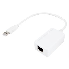 Urban Factory CBB33UF cable gender changer RJ-45 USB 2.0 Type-A White