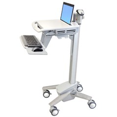 Ergotron StyleView EMR Laptop Cart, SV40 Aluminium, Grey, White Multimedia cart