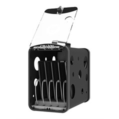 LocknCharge LNC10494 portable device management cart/cabinet Portable device management case Black