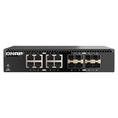 QNAP QSW-3216R-8S8T network switch Unmanaged L2 10G Ethernet (100/1000/10000) Black