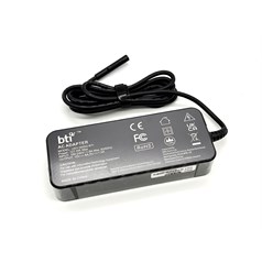 BTI 127W AC Adapter for Microsoft Pro 6 7 8 9 Surface Pro x Surface Pro 7+ Surface Go 2/3 Surface Laptop Studio with UK power cable