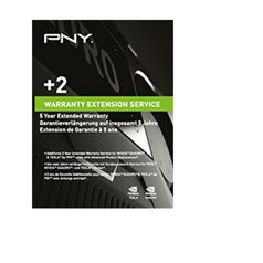 PNY WEVCPACK005 warranty/support extension 2 year(s)