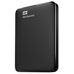 Western Digital Elements Portable external hard drive 1 TB 2.5" Micro-USB B 3.2 Gen 1 (3.1 Gen 1) Black