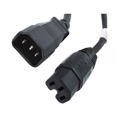 Origin Storage 2m Power Cable - PDU to Switch IEC C14(M)-IEC C15(F)