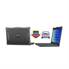 MAXCases Extreme Shell-F2 Slide Case for HP Fortis ProBook X360 G11 and G10 11" (Gray/Clear)