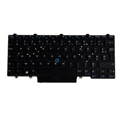 Dell French Keyboard 80 Keys Backlit for Latitude 7450 (2024)