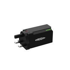 Origin Storage Origin 65W Wall Charger with 2in1 UK/US plug