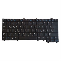 Dell Hungarian Keyboard 84 Keys Backlit Dual Point for Latitude E7440