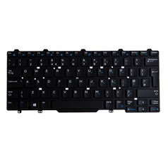 Origin Storage N/B KBD DELL LATITUDE 7420 UK keyboard