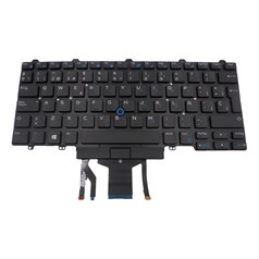 Dell Spanish Keyboard Backlit for Precision 7530/7730 0X18N3