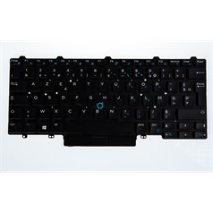 Dell French Keyboard 82 Keys Backlit for Latitude 7400 2in1