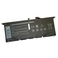 BTI 451-BCDX compatible 52Wh 4-cell battery for Dell XPS 9370 9380 7390 Inspiron 7490 Latitude 3301